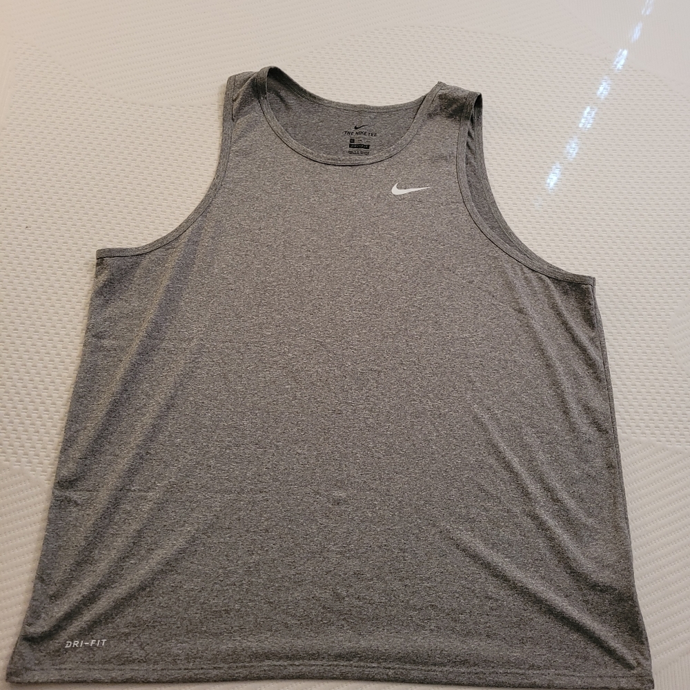 Nike Tee Tank Top 2XL Gray